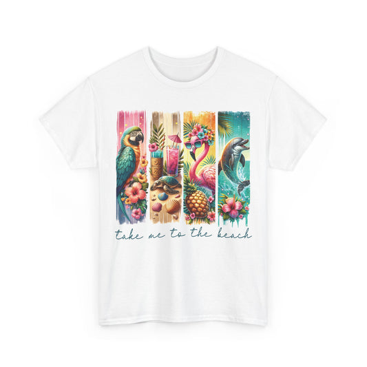 Tropical Vibes 'Take Me to the Beach' Tee