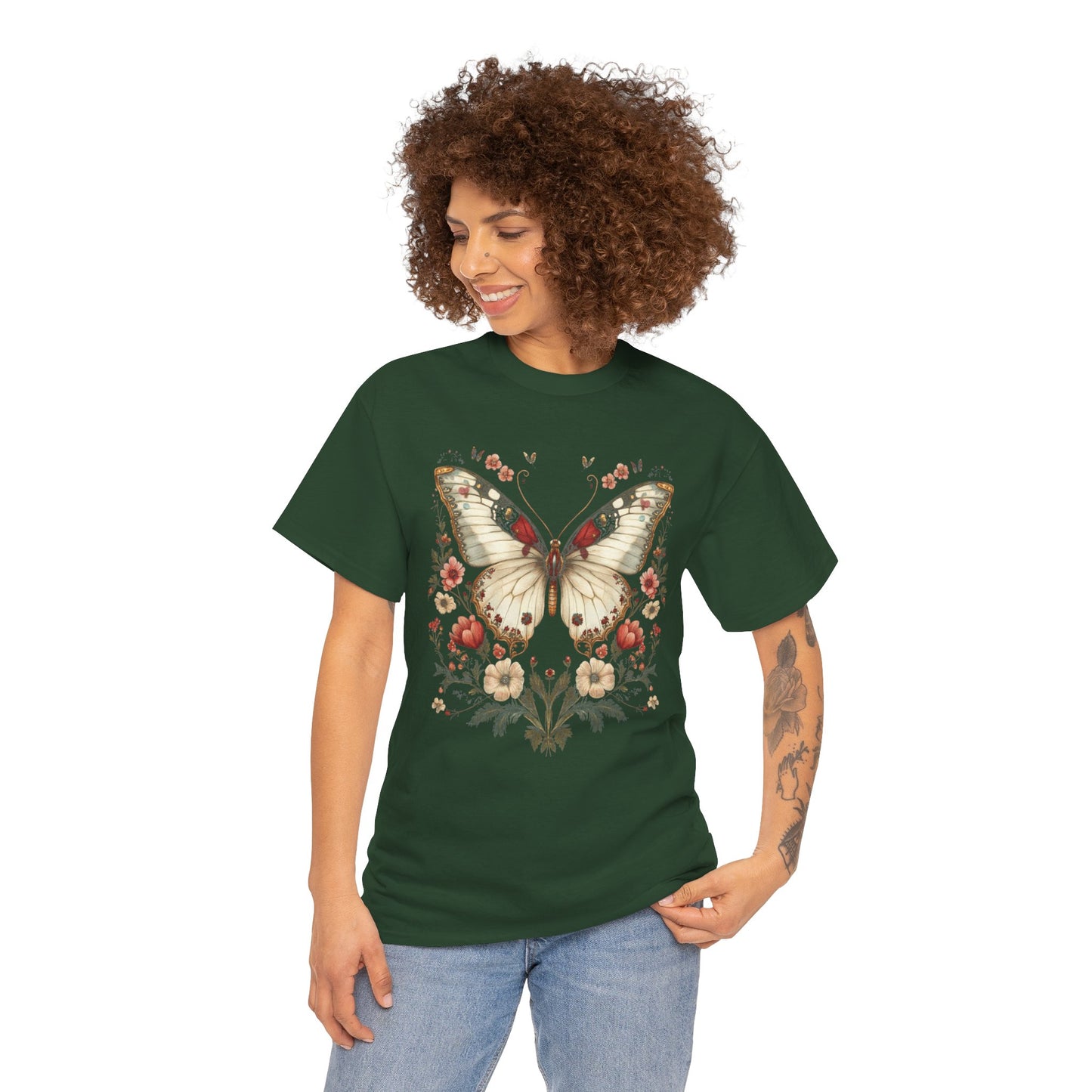 Nature-Inspired Butterfly Tee