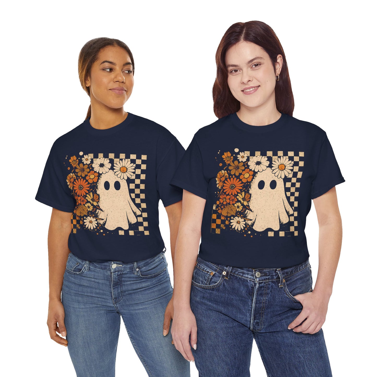 Boho Floral Ghost Tee