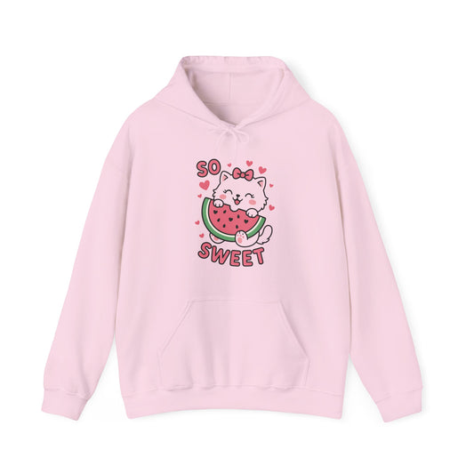 Cute Cat Watermelon Hoodie